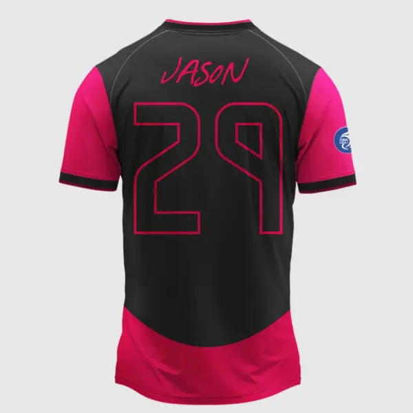 team football shirt personalized back number
